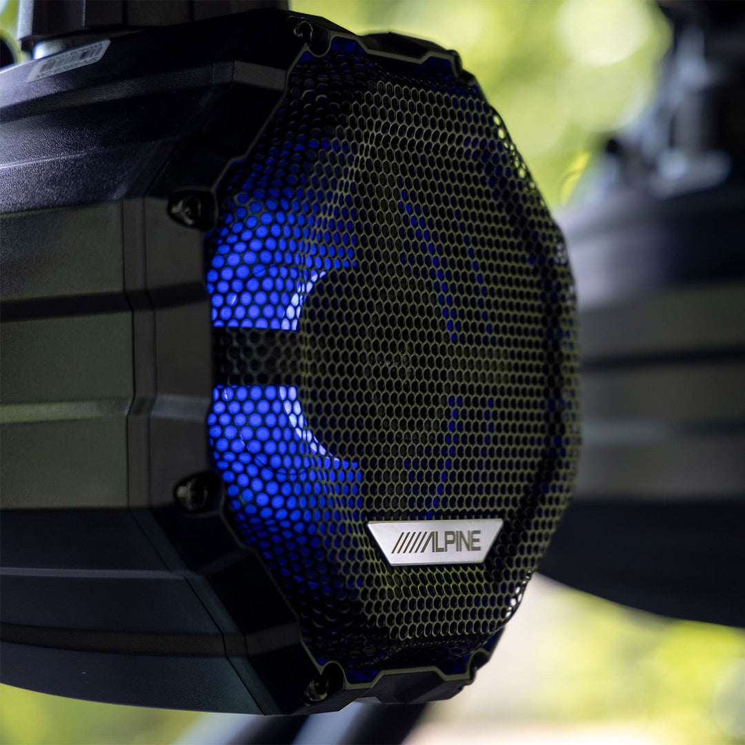 Alpine SPV-65RGB-CAN 6.5" Weather-Resistant Speaker Pods with RGB Lighting - Pair