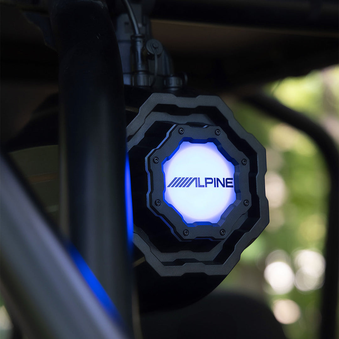 Alpine SPV-65RGB-CAN 6.5" Weather-Resistant Speaker Pods with RGB Lighting - Pair