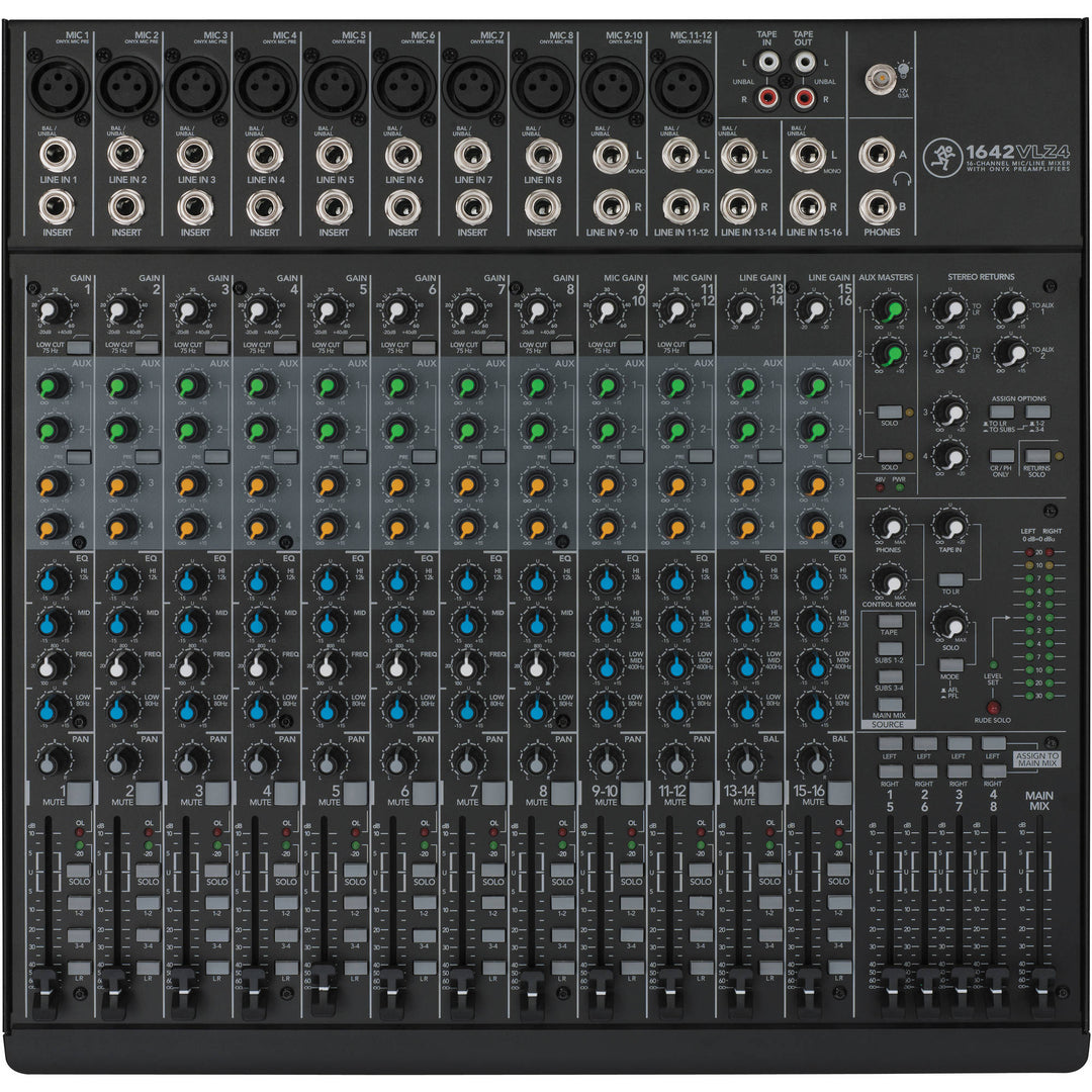 Mackie 1642VLZ4 16-Channel 4-Bus Compact Mixer - VLZ4 Series