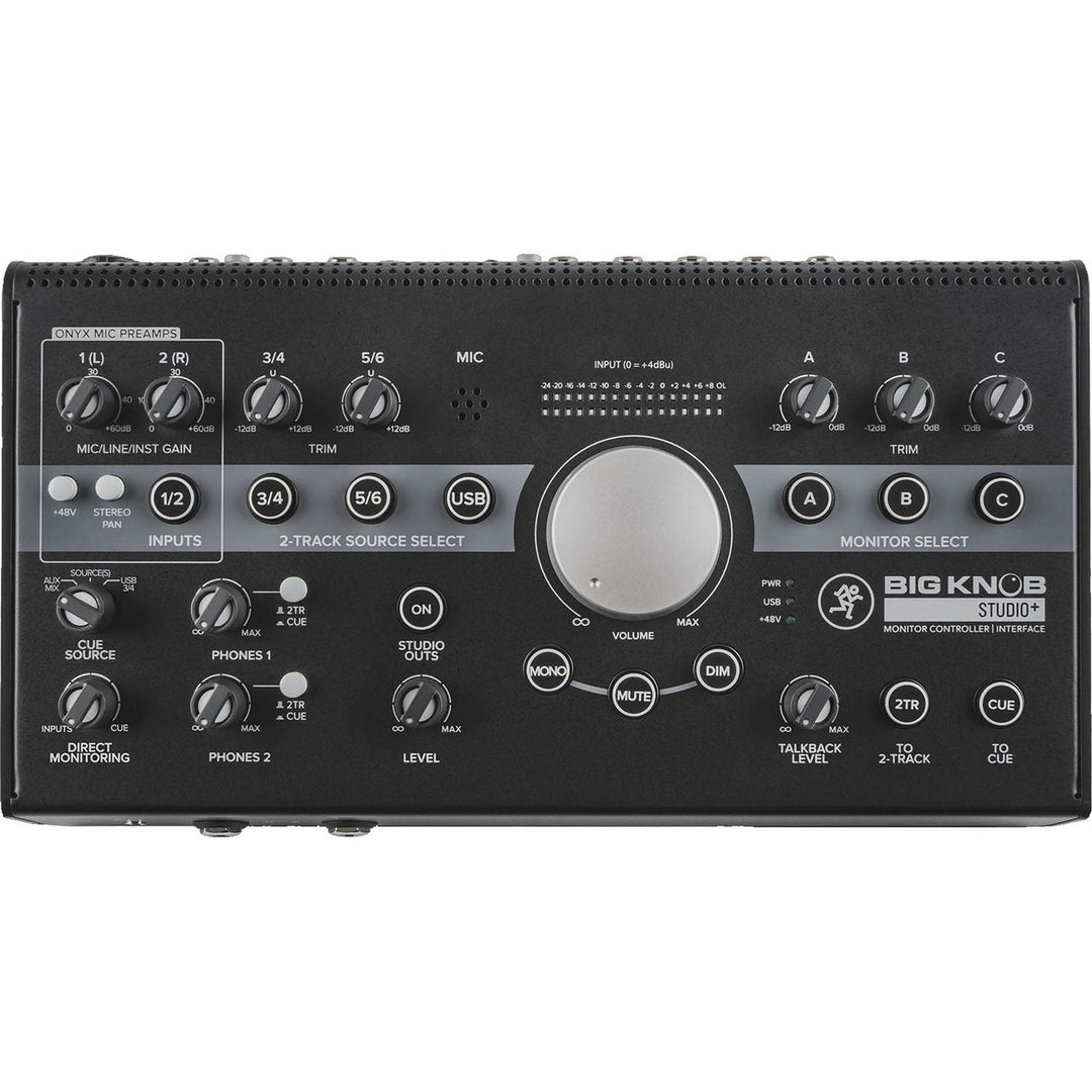 Mackie Big Knob Studio+ Monitor Controller & USB Interface – Enhanced Studio Control