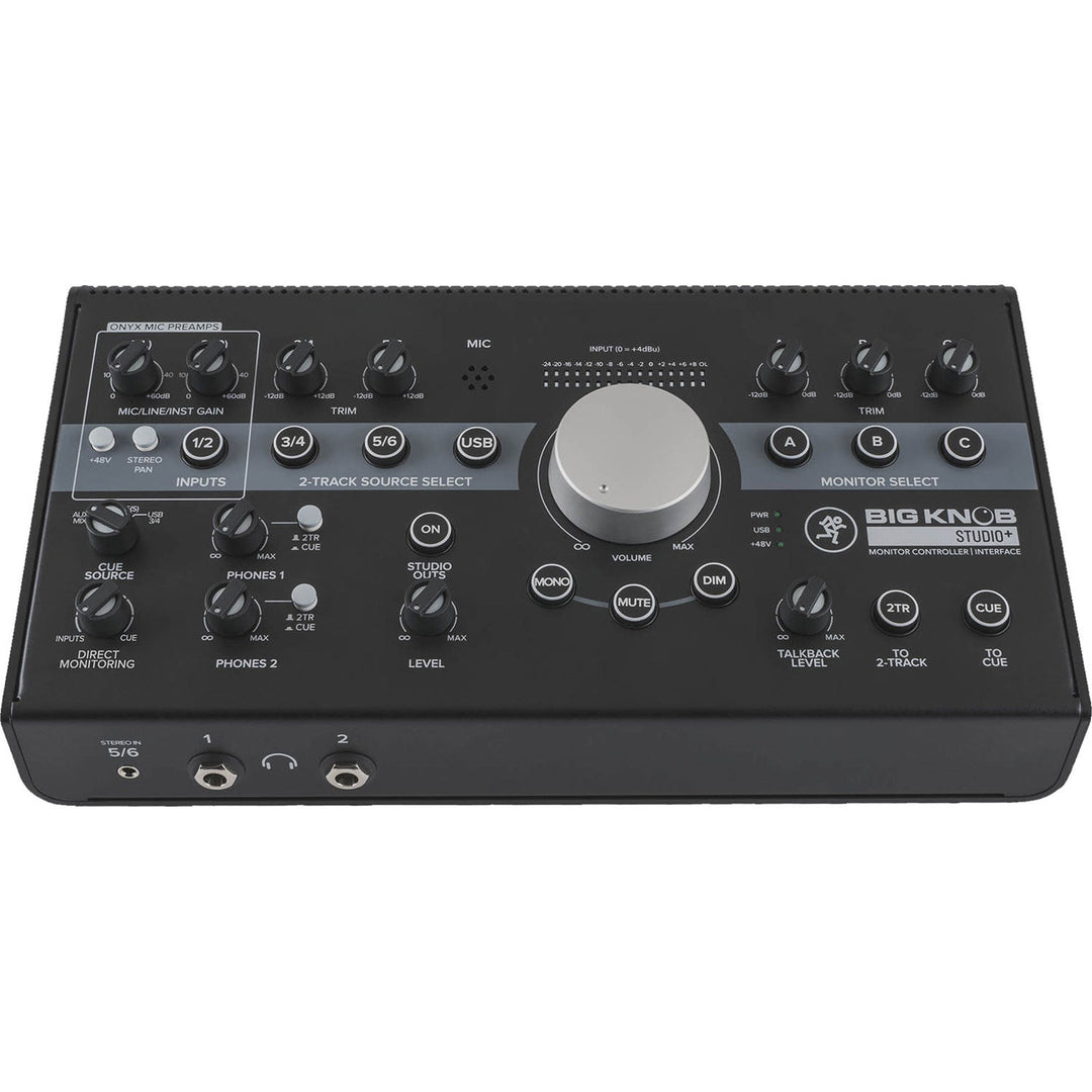 Mackie Big Knob Studio+ Monitor Controller & USB Interface – Enhanced Studio Control