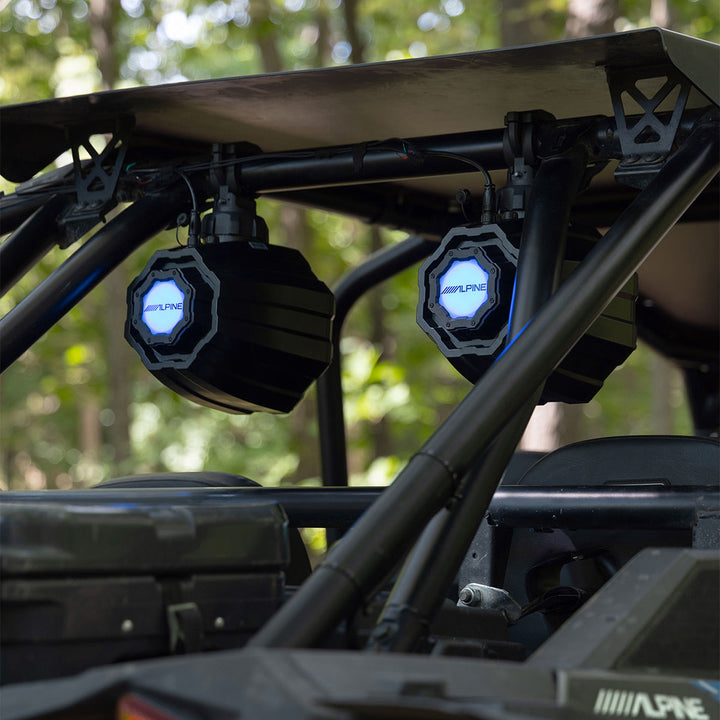 Alpine SPV-65RGB-CAN 6.5" Weather-Resistant Speaker Pods with RGB Lighting - Pair