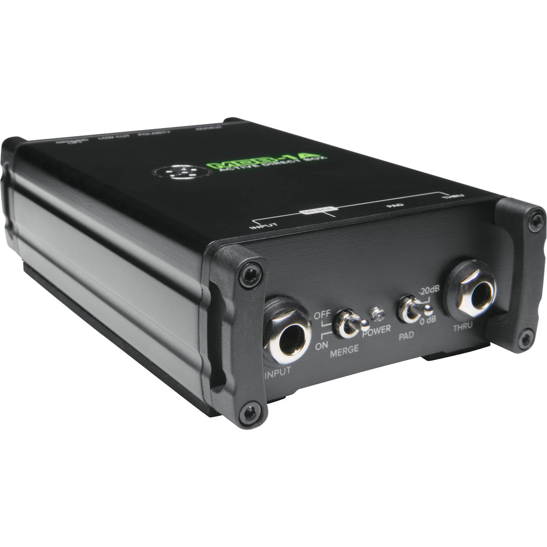 Mackie MDB-1A – Active Direct Box for High-Quality Audio Signal Conversion