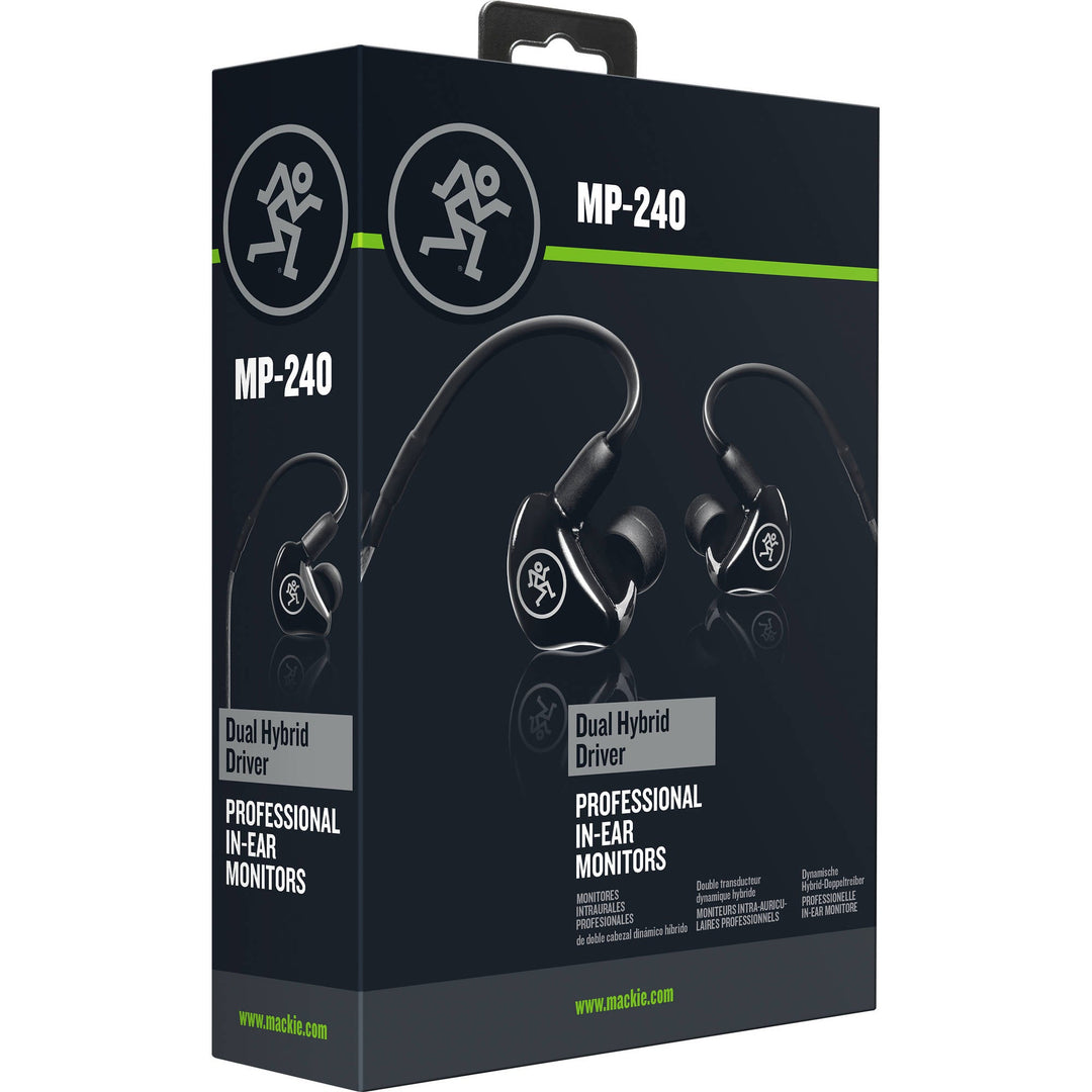 Mackie MP-240 Professional In-Ear Monitors for Superior Sound and Comfort