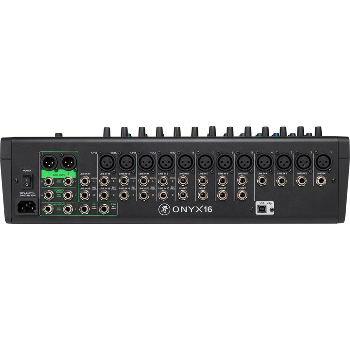 Mackie Onyx16 16-Channel Premium Analog Mixer with Multitrack USB