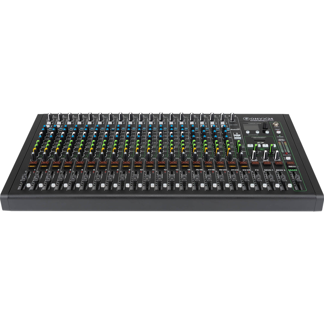 Mackie Onyx24 24-Channel Premium Analog Mixer with Multitrack USB