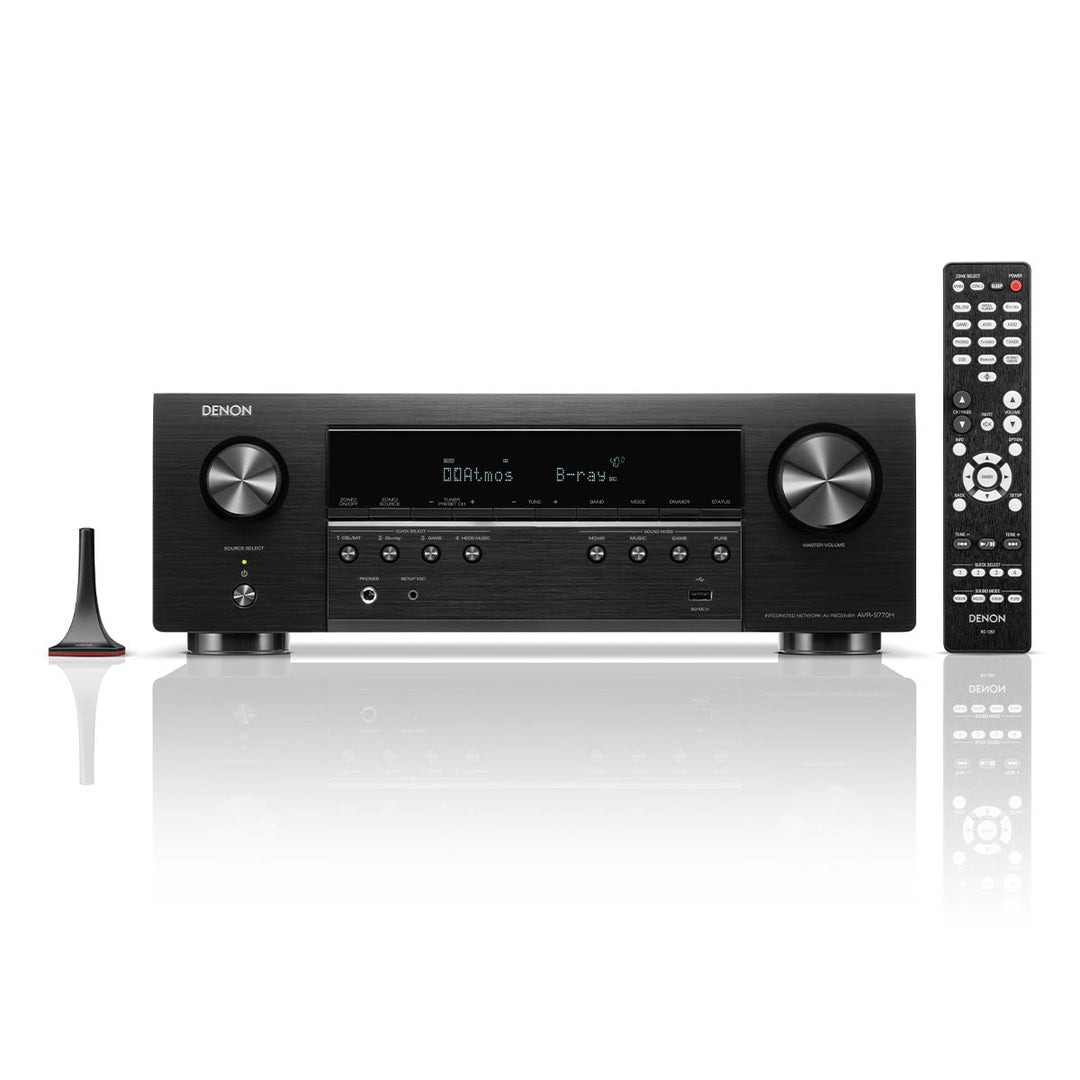 Denon AVRS770H 7.2 Ch. 75W 8K AV Receiver with HEOS Built-in