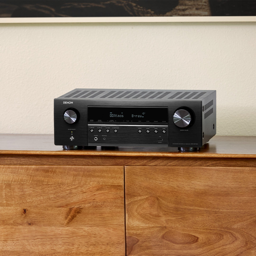 Denon AVRS770H 7.2 Ch. 75W 8K AV Receiver with HEOS Built-in