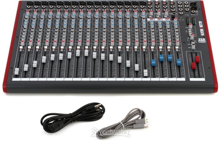 Allen & Heath ZED-24 Mixing Console with USB Port AH-ZED24