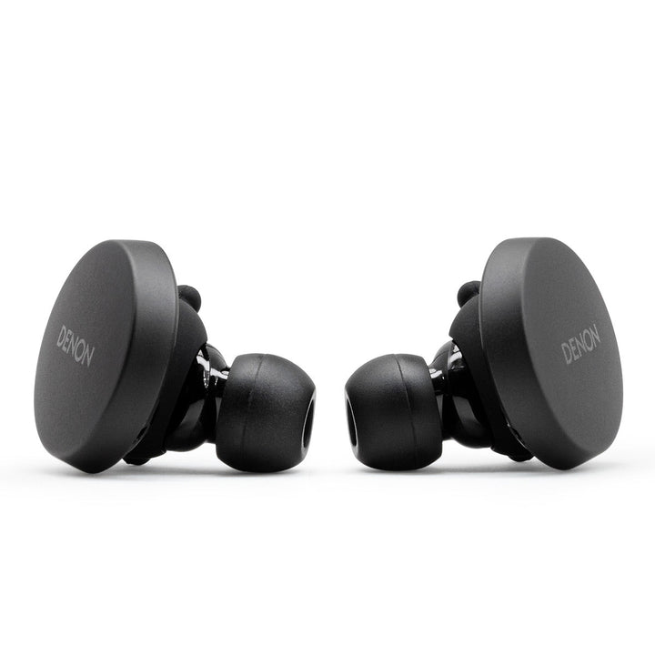 Denon PerL True Wireless Earbuds with Active Noise Cancellation & Adaptive Acoustic Technology (Black)