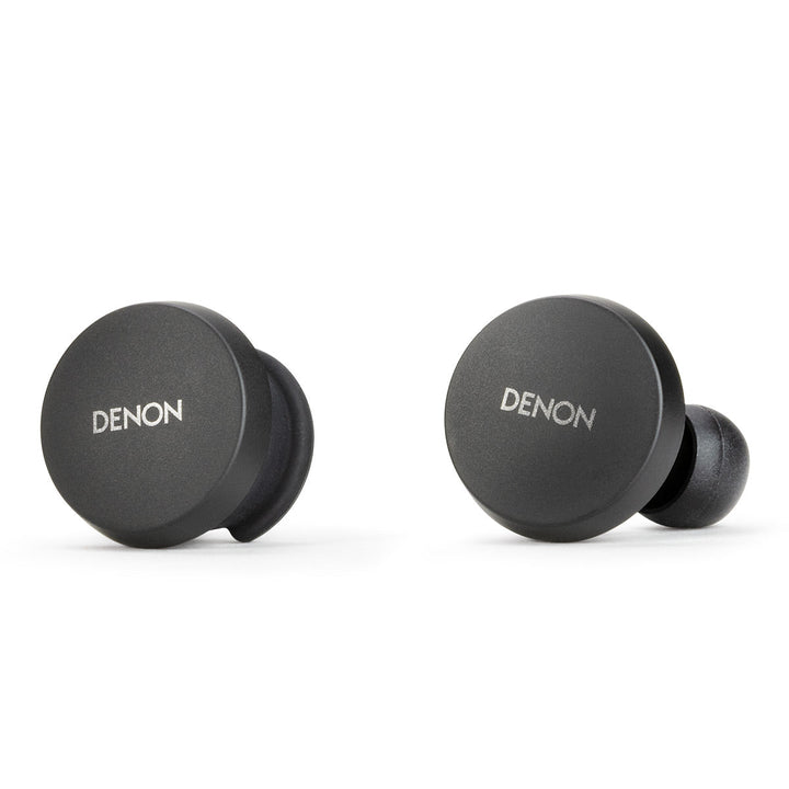 Denon PerL True Wireless Earbuds with Active Noise Cancellation & Adaptive Acoustic Technology (Black)