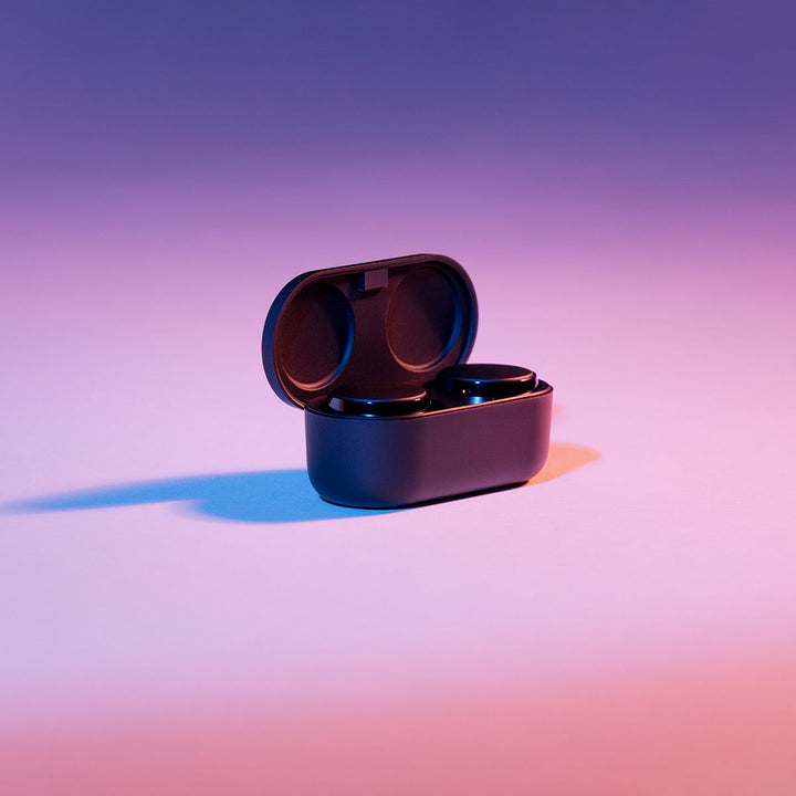 Denon PerL Pro True Wireless Earbuds with Active Noise Cancellation, Spatial Audio, and Adaptive Acoustic Technology (Black)