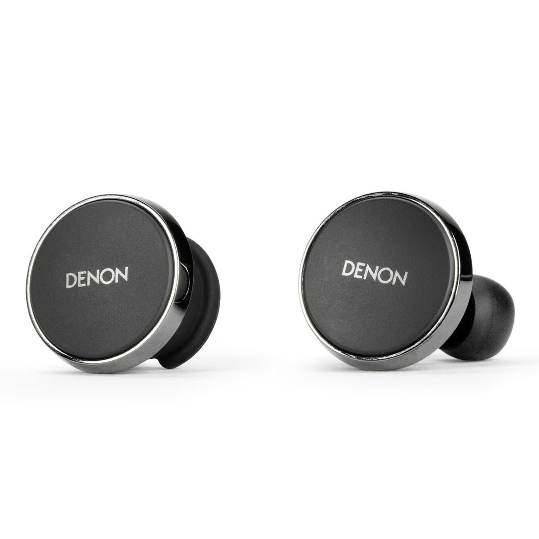 Denon PerL Pro True Wireless Earbuds with Active Noise Cancellation, Spatial Audio, and Adaptive Acoustic Technology (Black)