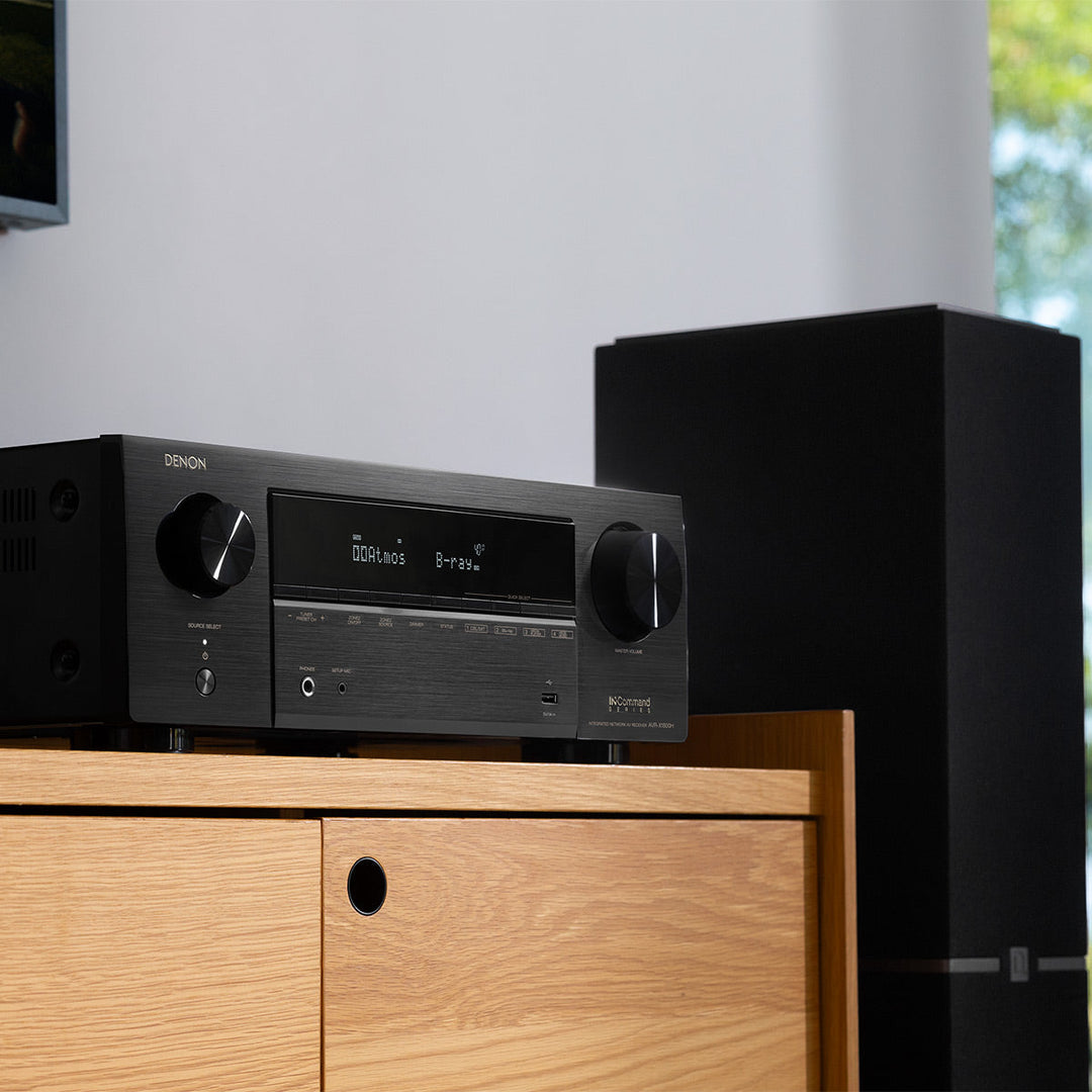 Denon AVRX1800H 7.2 Channel 175W 8K AV Receiver with HEOS® Built-in