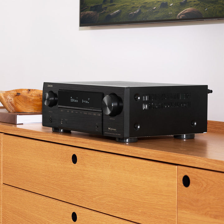 Denon AVRX1800H 7.2 Channel 175W 8K AV Receiver with HEOS® Built-in