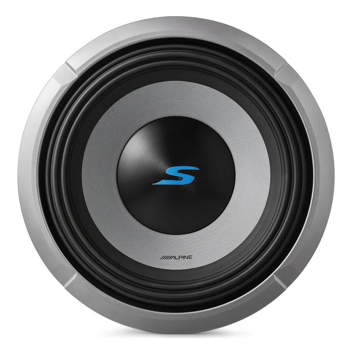 Alpine S2-W10D4 S-Series 10" 4-Ohm Subwoofer – Each – 250W RMS