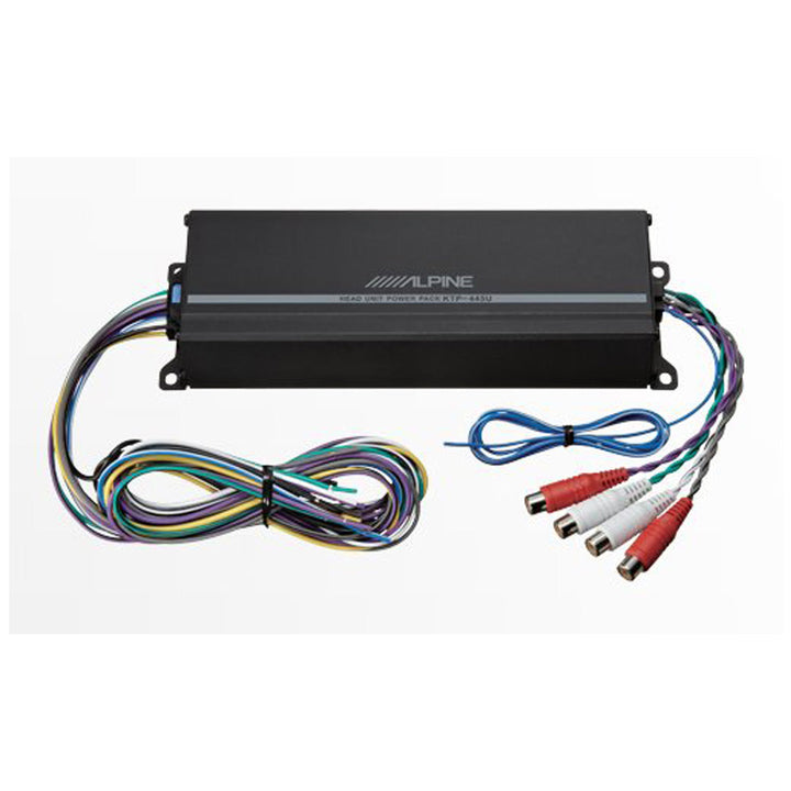 Alpine KTP-445U Universal Power Pack Amplifier - 45W x 4 Channels