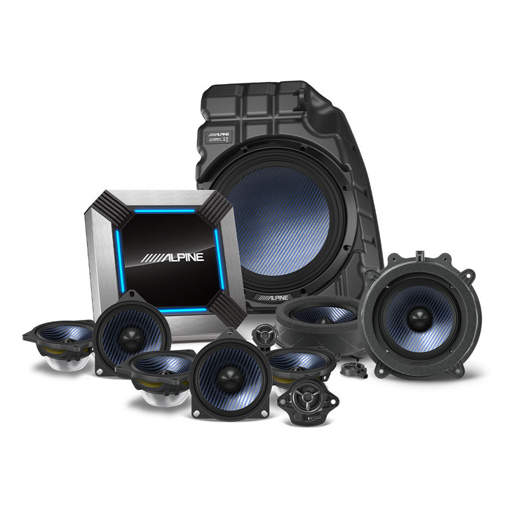 Alpine PSS-TSLA-223 11-Speaker Sound System Upgrade for Tesla Model 3