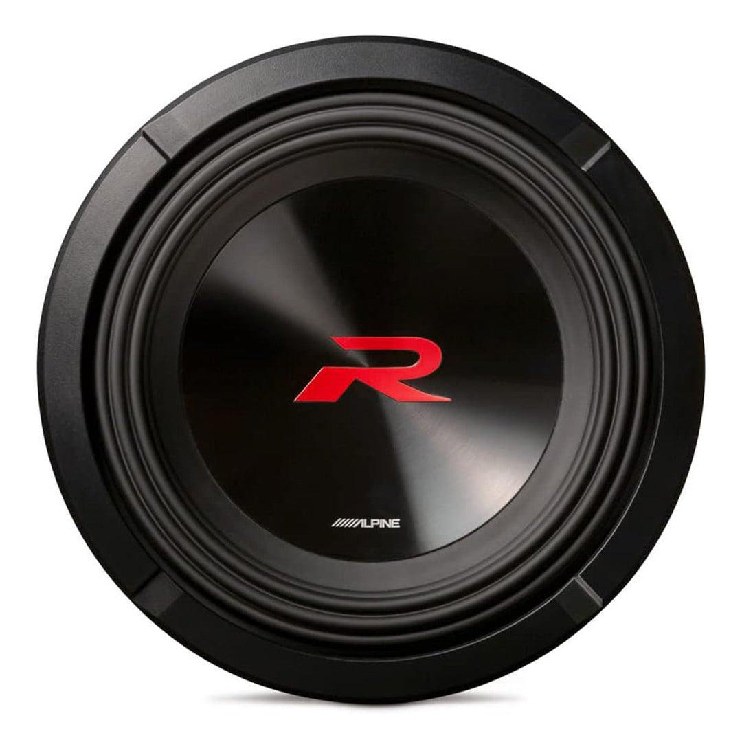 Alpine R2-W10D4 R-Series 10" 4-Ohm Subwoofer – 750W RMS, Dual Voice Coil