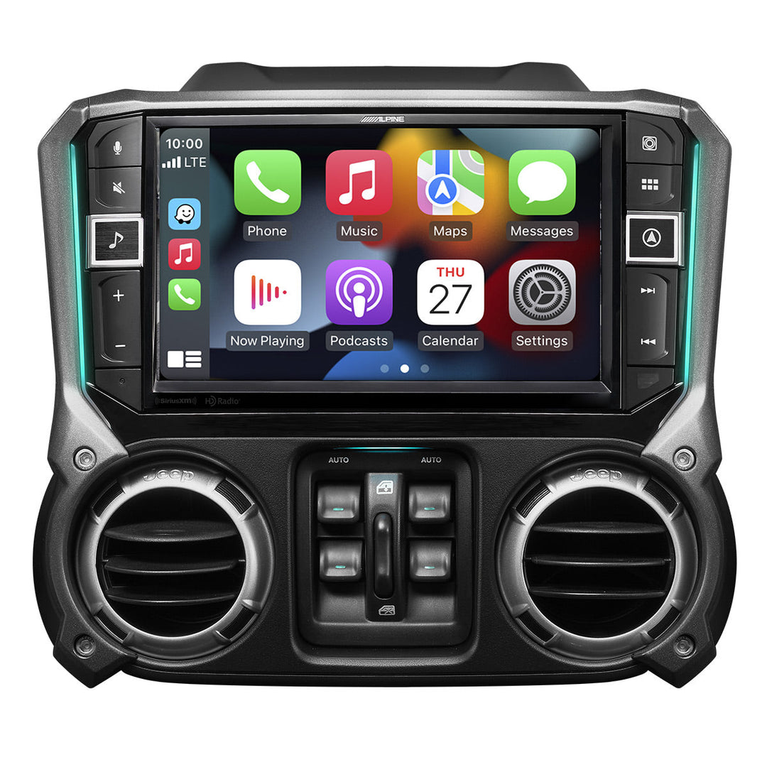 Alpine i509-WRA-JK 9" Media Receiver for 2011-2018 Jeep Wrangler