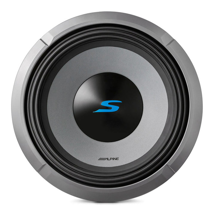 Alpine S2-W12D4 S-Series 12" 4-Ohm Subwoofer – Each – 300W RMS