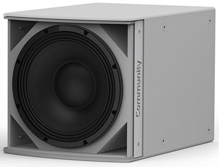 Biamp Community IS6-115WR: Medium-Power 15-Inch Weather-Resistant Subwoofer (Grey)