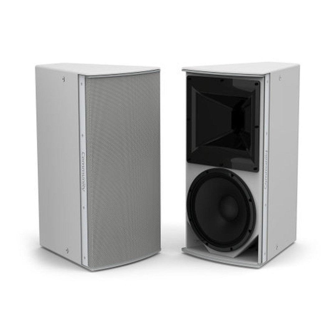 Biamp Community IP6-1152WR26: 15-Inch 2-Way 120°x60° Weather-Resistant Speaker (Grey)