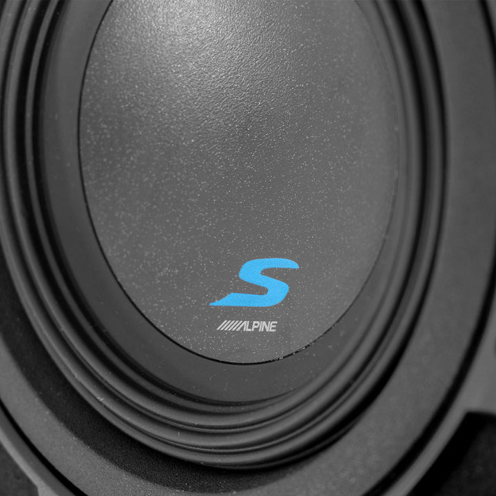 Alpine S-DB8V-TRK Halo S-Series 8" Loaded Truck Subwoofer Enclosure