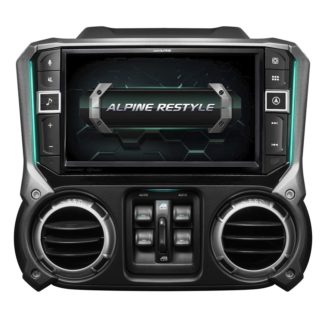 Alpine i509-WRA-JK 9" Media Receiver for 2011-2018 Jeep Wrangler