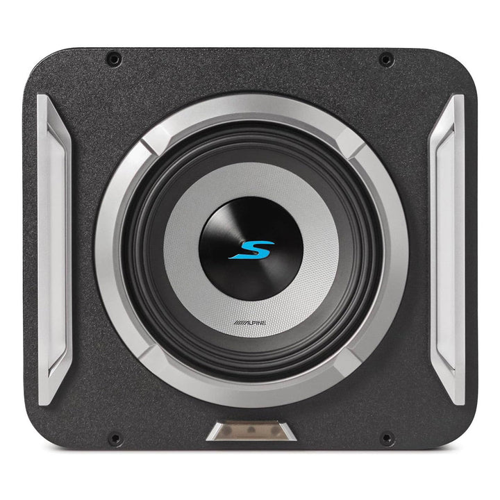 Alpine S2-SB8 Preloaded Sub Wedge Enclosure 8" Subwoofer for Powerful Bass