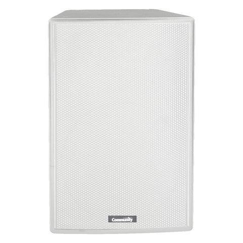 Biamp Community V2-1596W 15" 2-Way Full-Range Speaker (White) - SKU 911.0569.900