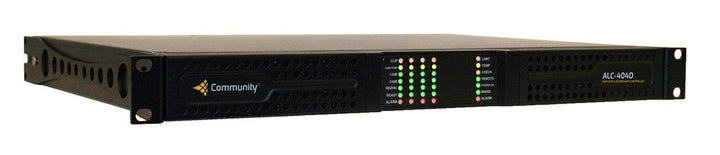 Biamp Community ALC-404D Amplified Loudspeaker Controller – 4x400W + DSP & Dante