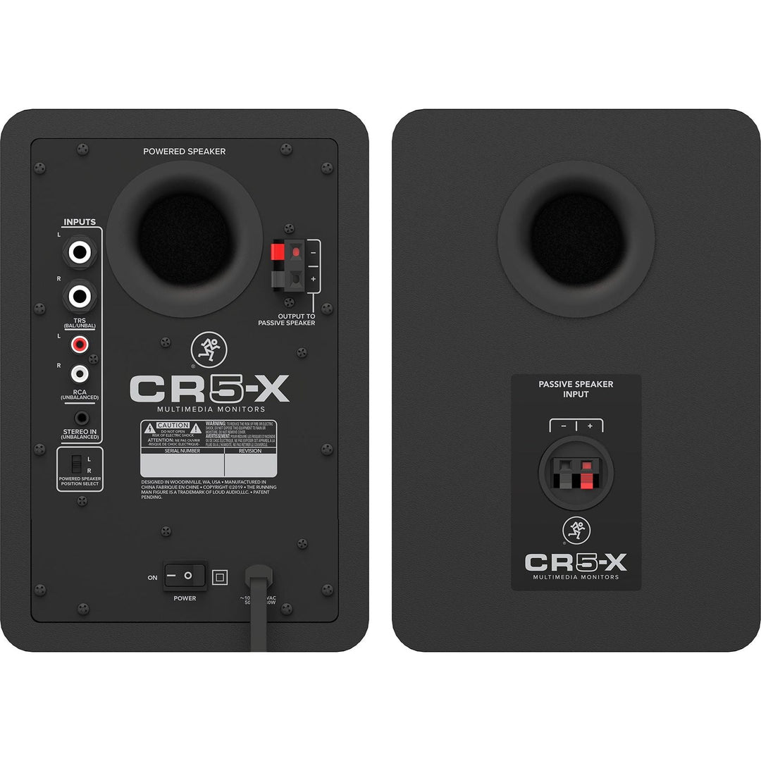 Mackie CR5-X 5" 80W Creative Reference Multimedia Studio Monitors - Pair