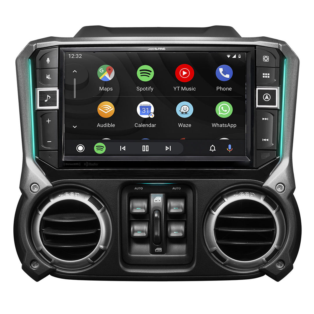 Alpine i509-WRA-JK 9" Media Receiver for 2011-2018 Jeep Wrangler