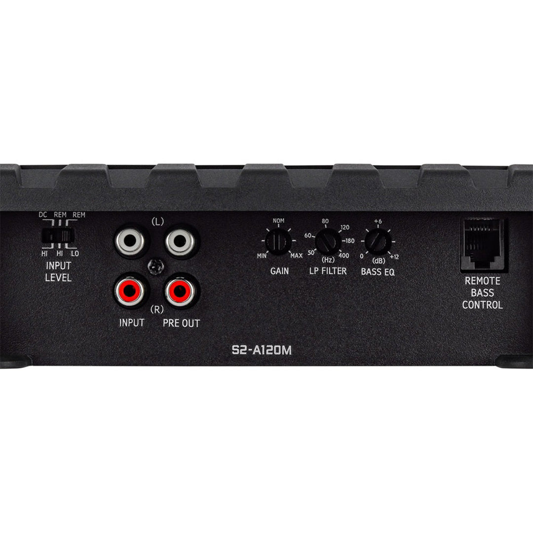 Alpine S2-A120M S-Series Mono Subwoofer Amplifier – 1200W RMS Power