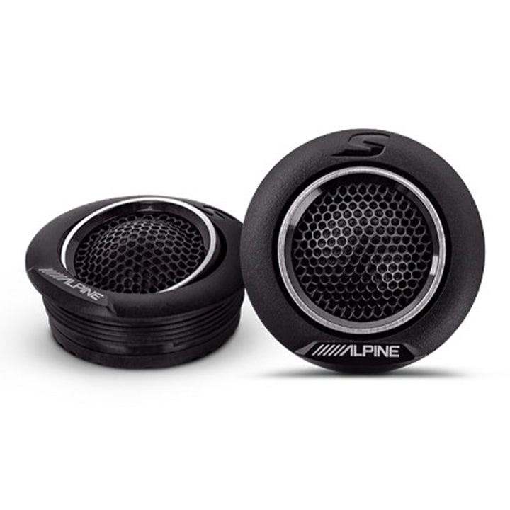 Alpine S2-S40C S-Series 4" 2-Way Component Speaker Set – Hi-Res Certified