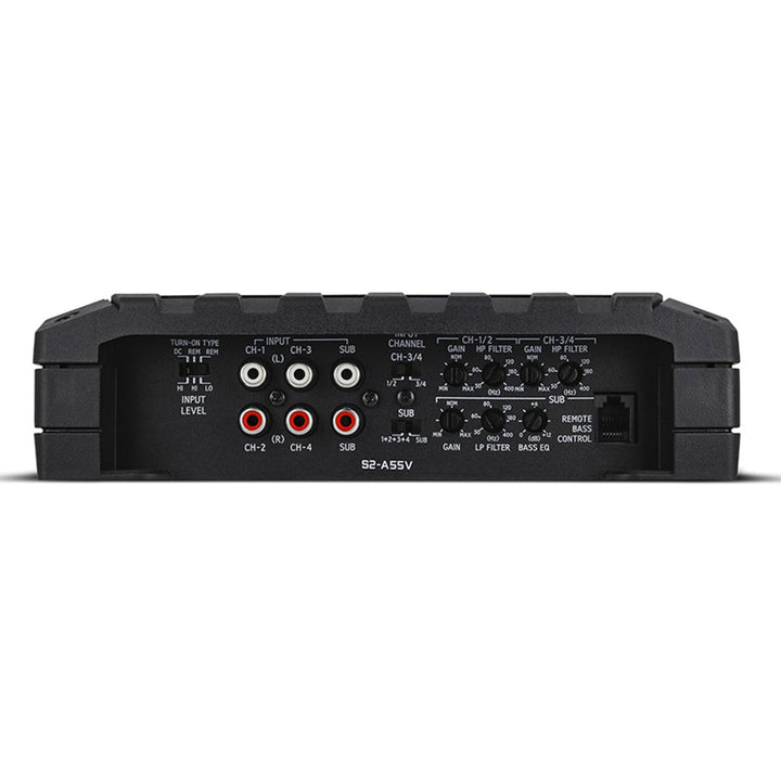 Alpine S2-A55V S-Series 5-Channel Power Amplifier – 540W RMS, Hi-Res Certified