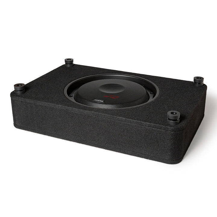 Alpine RS-SB12 Halo R-Series 12" Loaded Shallow Subwoofer Enclosure – Deep Bass