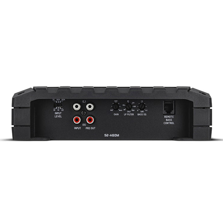 Alpine S2-A60M S-Series Mono Subwoofer Amplifier – 600W RMS, Hi-Res Certified