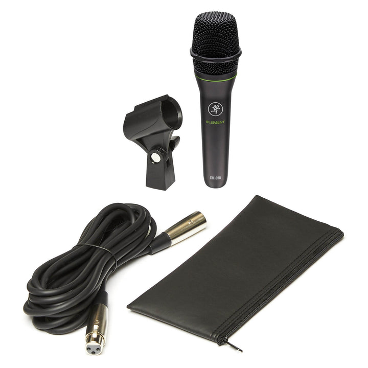 Mackie EM-89D Dynamic Vocal Microphone – Durable and Versatile for Stage and Studio