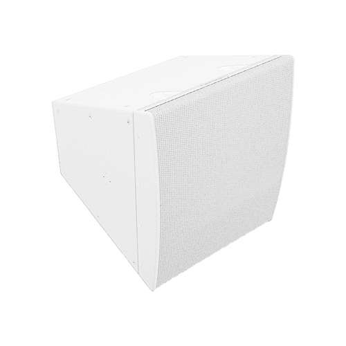 Biamp Community LVH-909/AP Large Format, High Output, Horn Loaded 4 x 12-inch 3-Way Loudspeaker (White) - SKU 911.1785.900