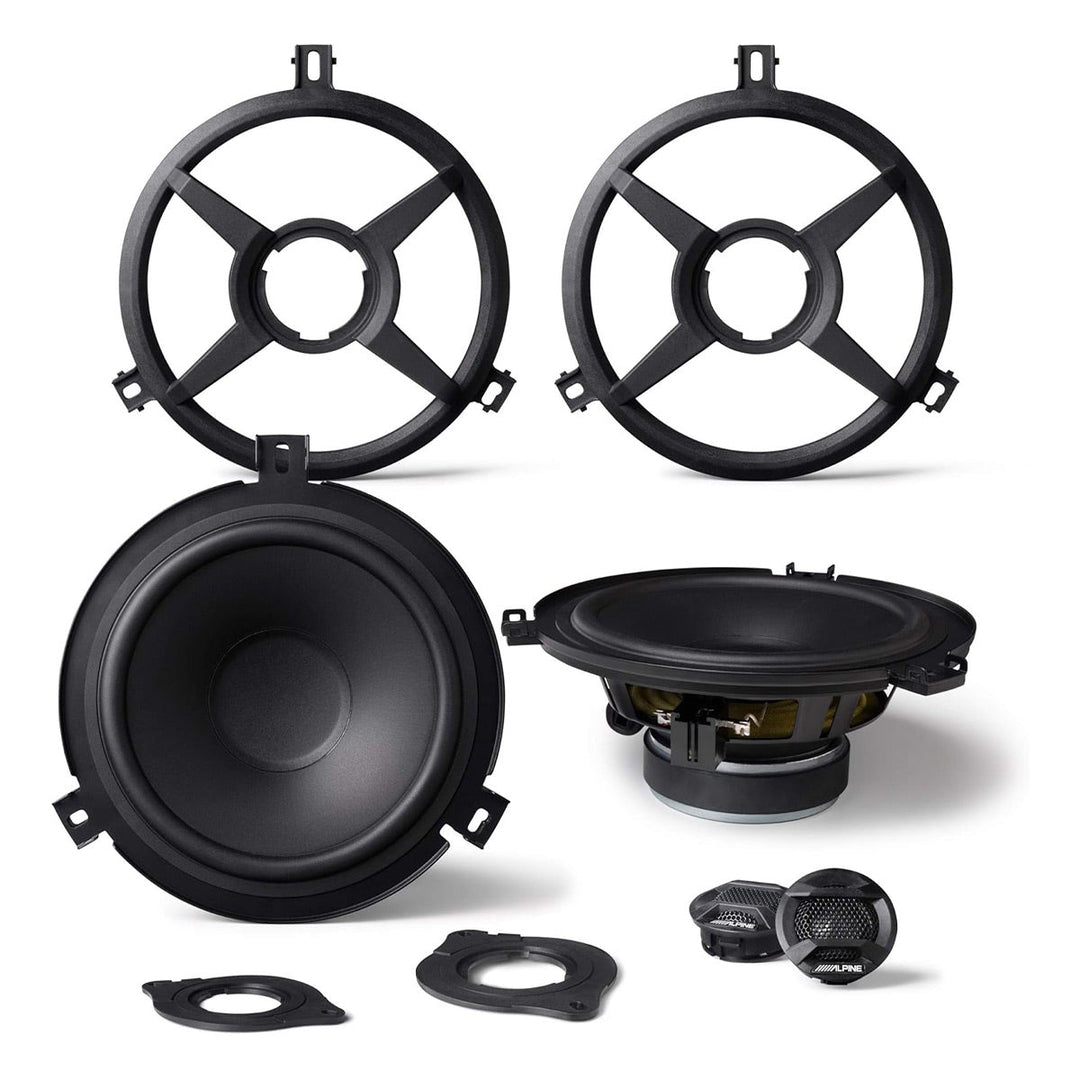 Alpine PSS-24WRA Complete Sound System Upgrade for 2020-Up Jeep Gladiator