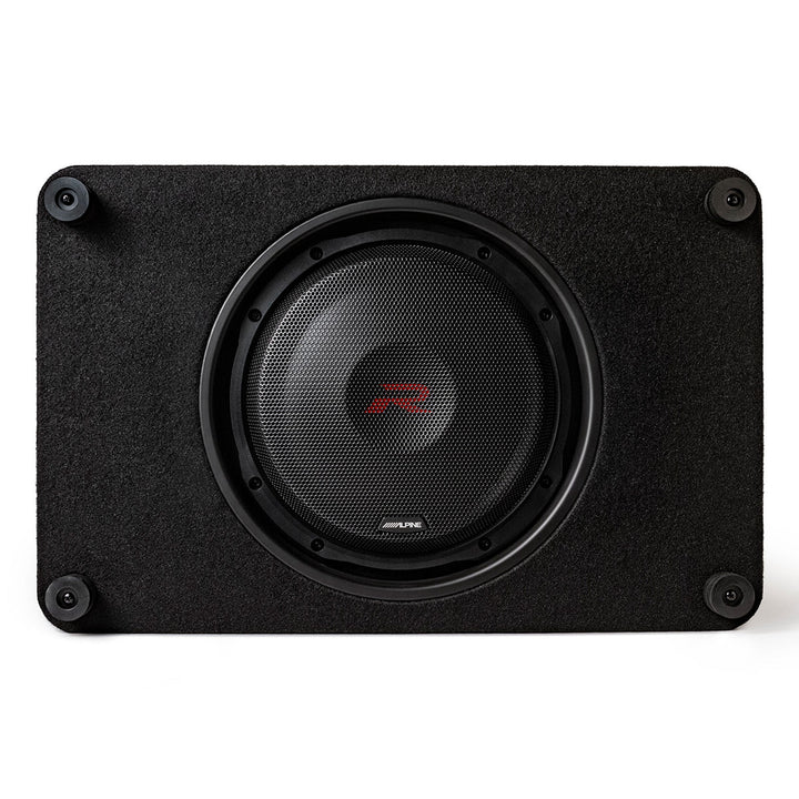 Alpine RS-SB12 Halo R-Series 12" Loaded Shallow Subwoofer Enclosure – Deep Bass