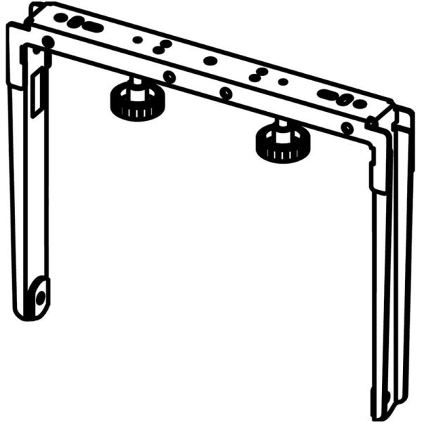 Electro-Voice EV MFX-UB500-B 500mm U-Bracket for MFX Loudspeakers