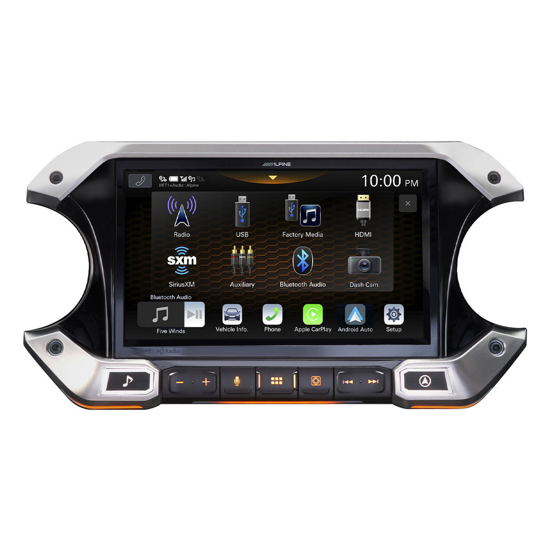 Alpine i509-WRA-JL 9" Multimedia Receiver for Jeep Wrangler & Gladiator