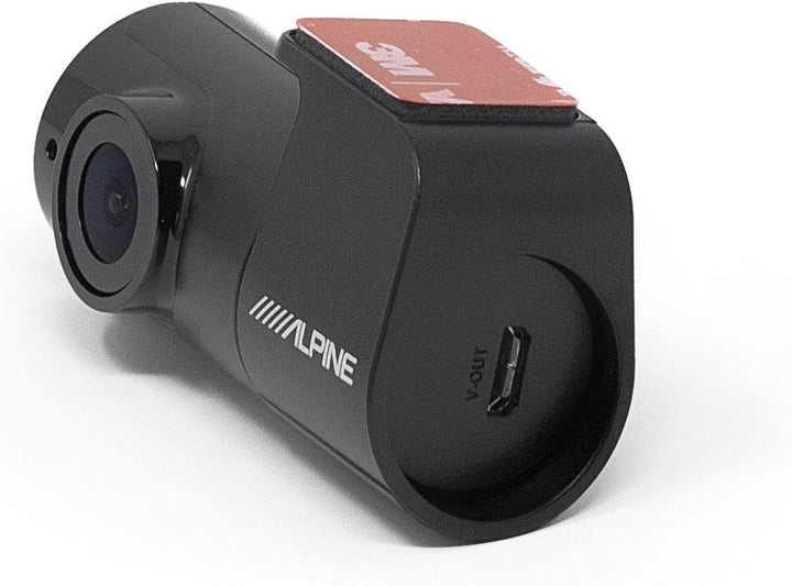 Alpine DVR-C320R 1080P Night Vision Dash Camera Bundle (Front + Rear) with Built-in Drive Assist