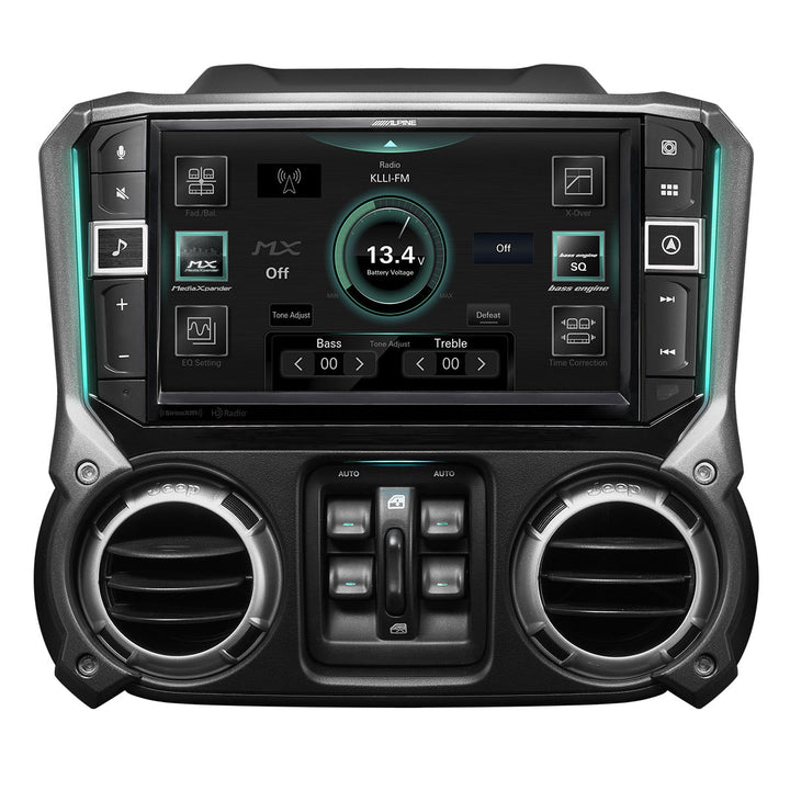 Alpine i509-WRA-JK 9" Media Receiver for 2011-2018 Jeep Wrangler