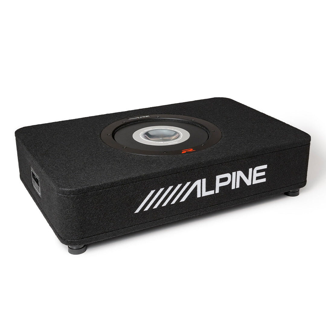 Alpine RS-SB12 Halo R-Series 12" Loaded Shallow Subwoofer Enclosure – Deep Bass