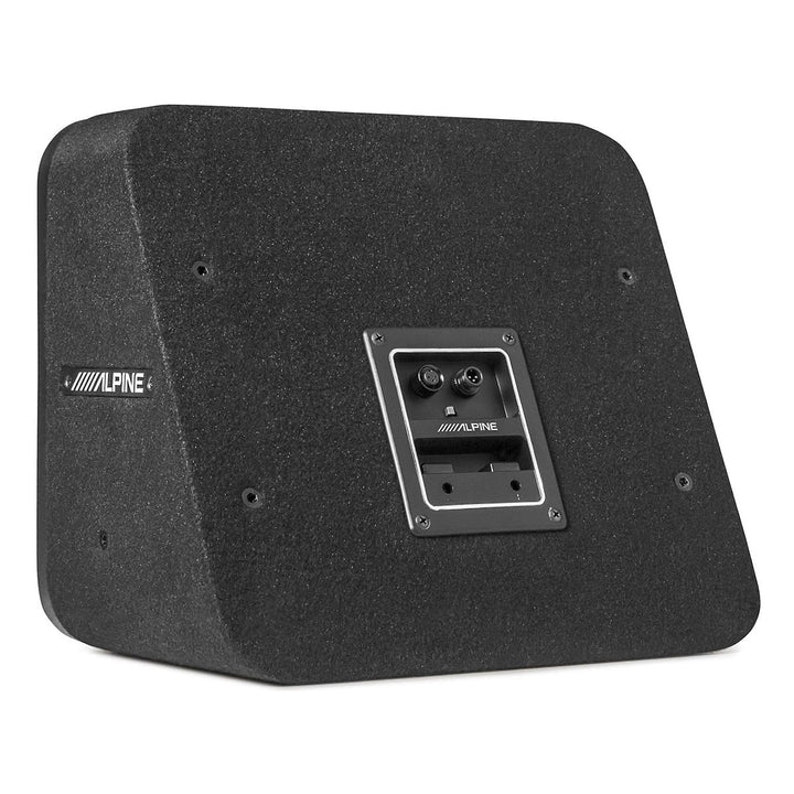 Alpine S2-SB8 Preloaded Sub Wedge Enclosure 8" Subwoofer for Powerful Bass