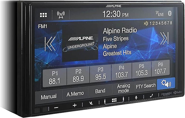 Alpine iLX-407 7" Digital Multimedia Receiver with CarPlay and Android Auto